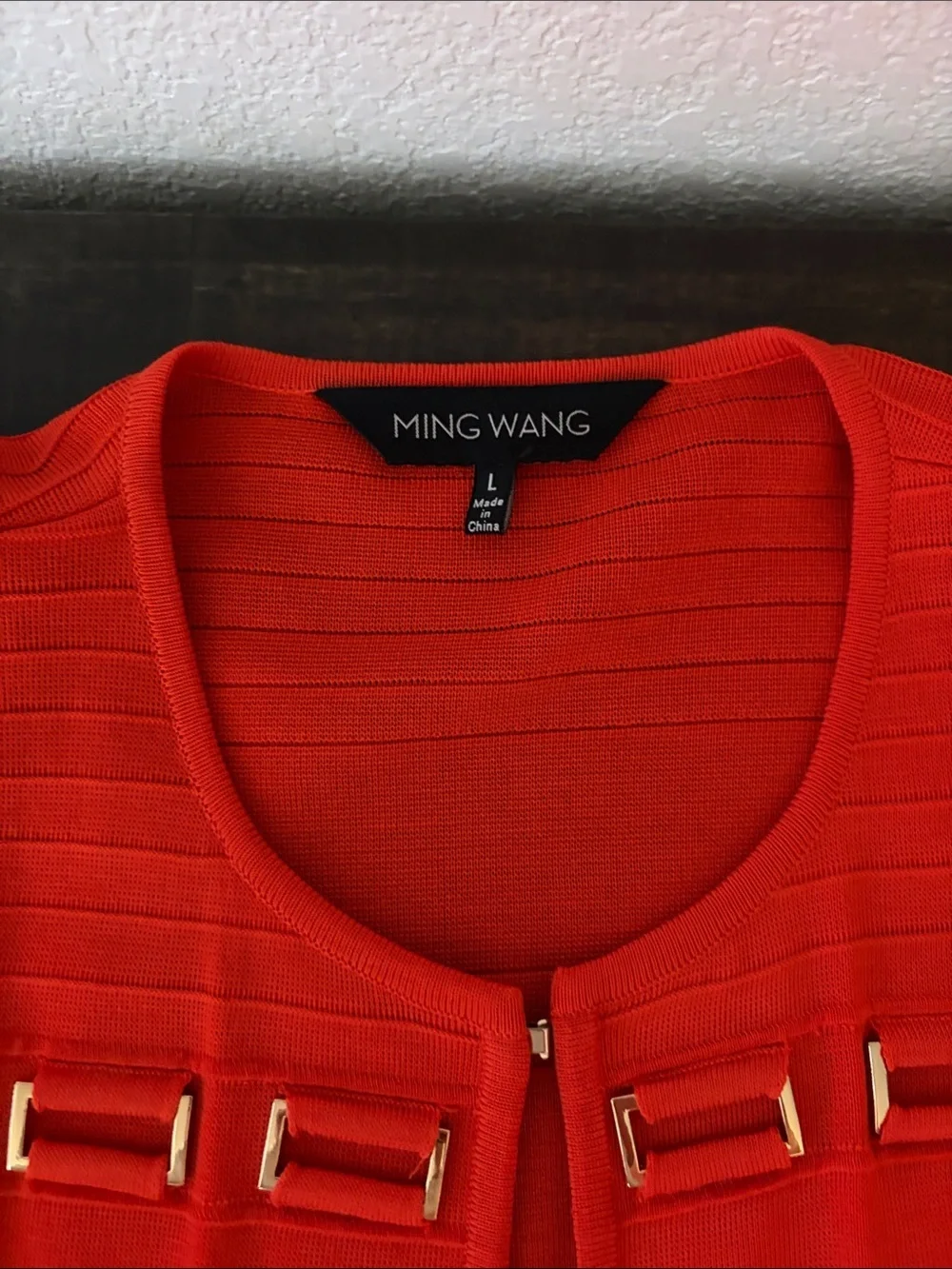 Ming Wang features knit